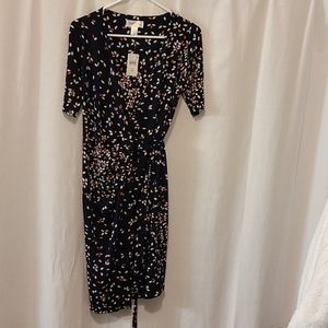 NWT Motherhood Maternity wrap dress size S